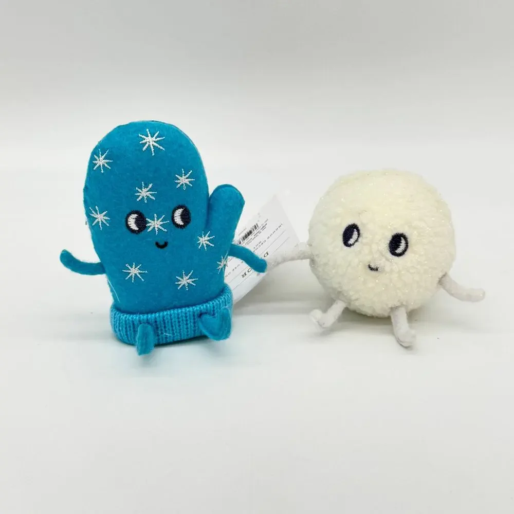Target Wondershop Felt Christmas Winter Duo Snowball & Mitten 2024 NEW